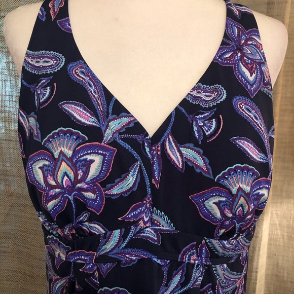 Lands End   18W Racer Back Bathing Suit Top - Picture 2 of 4